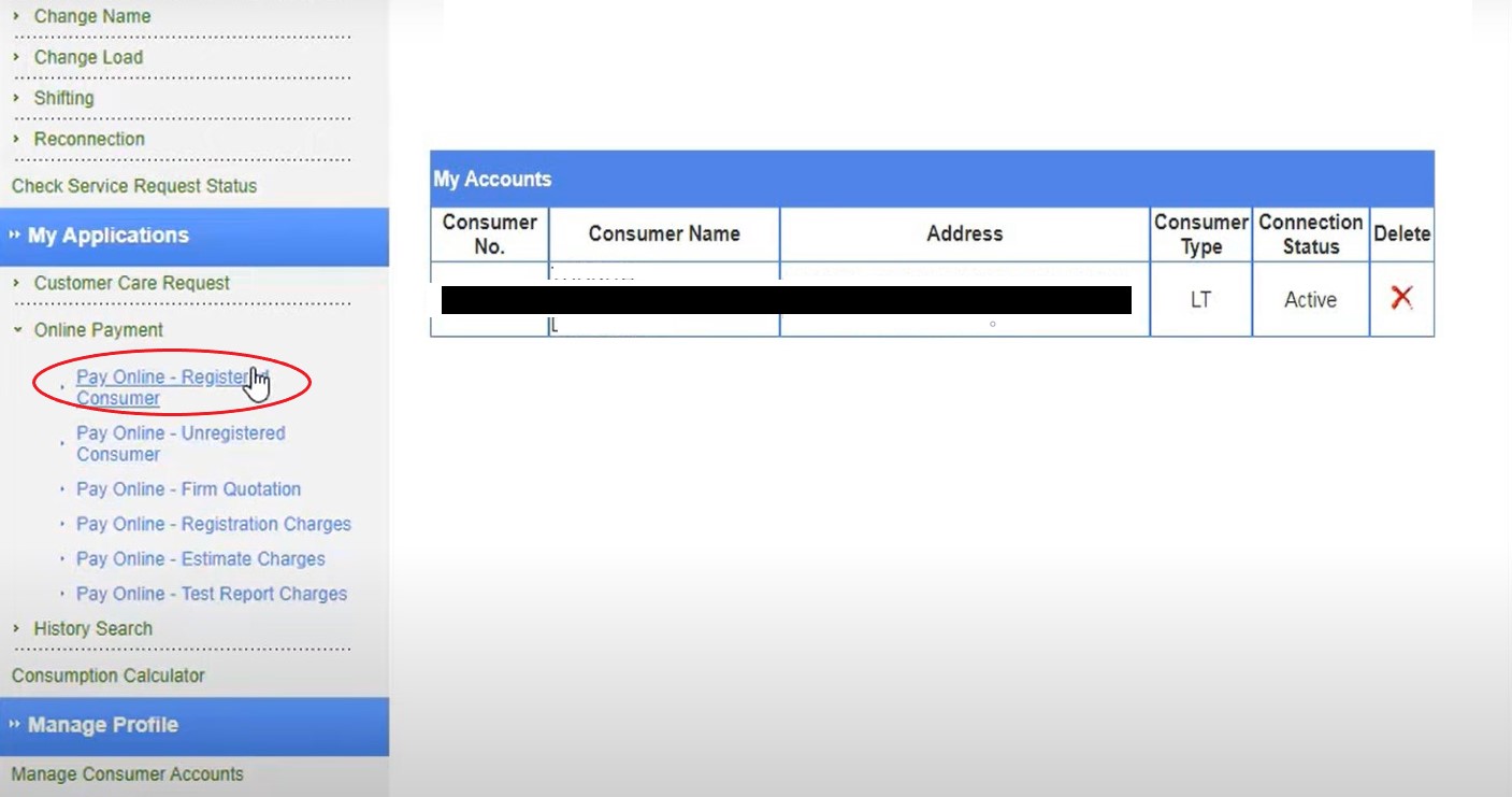 PGVCL online bill payment