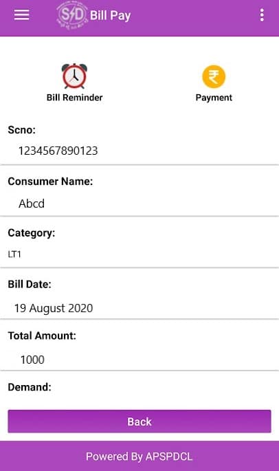 APSPDCL app