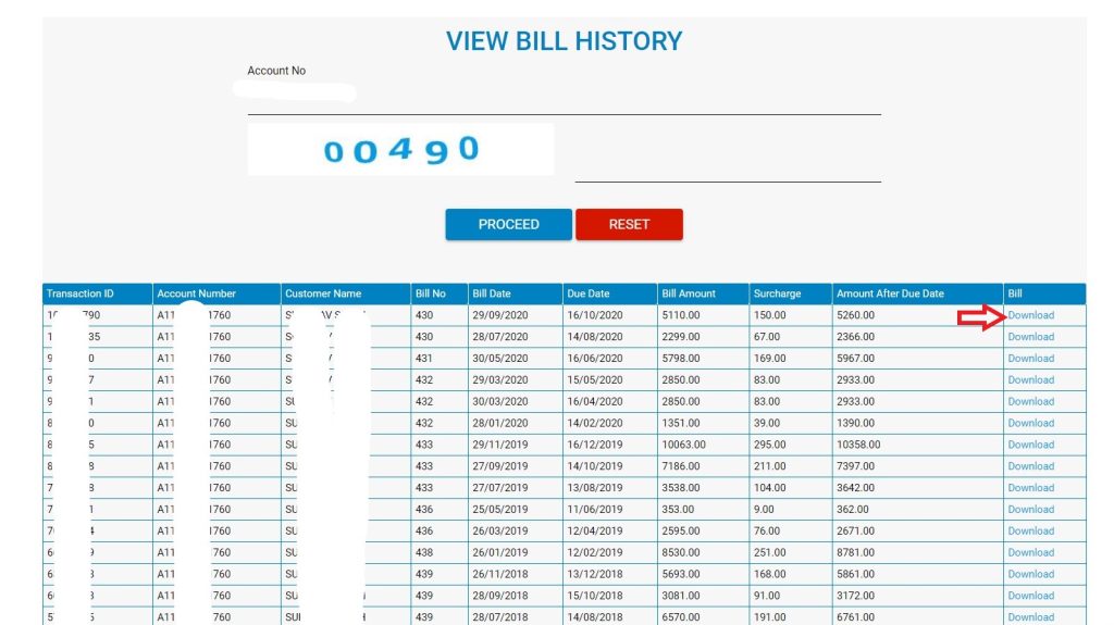 UHBVN Bill Payment online Bill View, Download Bill,Haryana