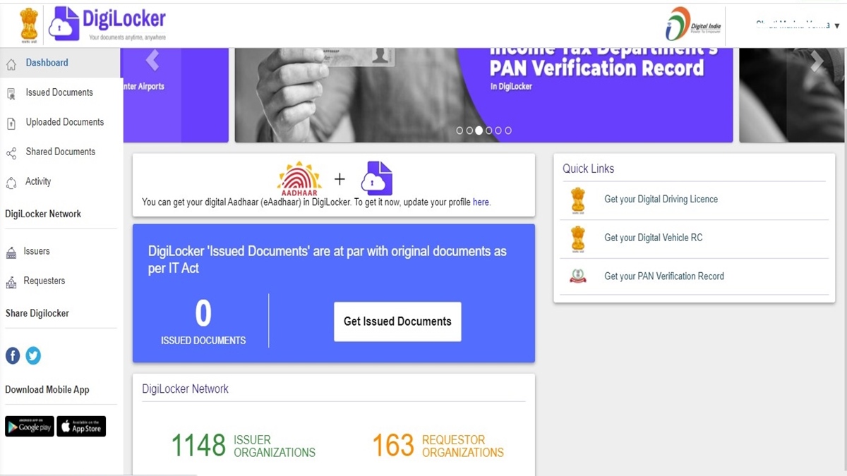 Digilocker Pan Verified 