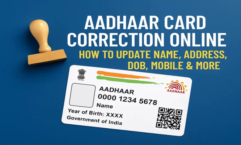 Aadhar Card Correction