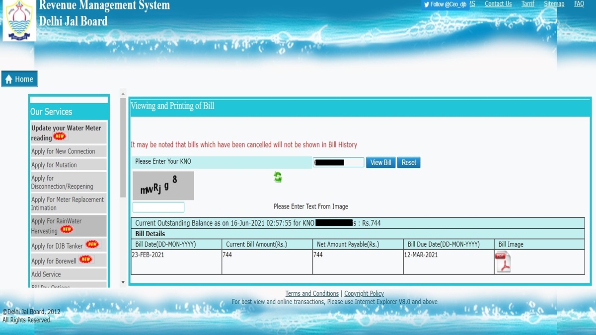 delhi-jal-board-bill-payment-djb-bill-view-download