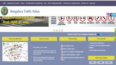Bangalore traffic fine