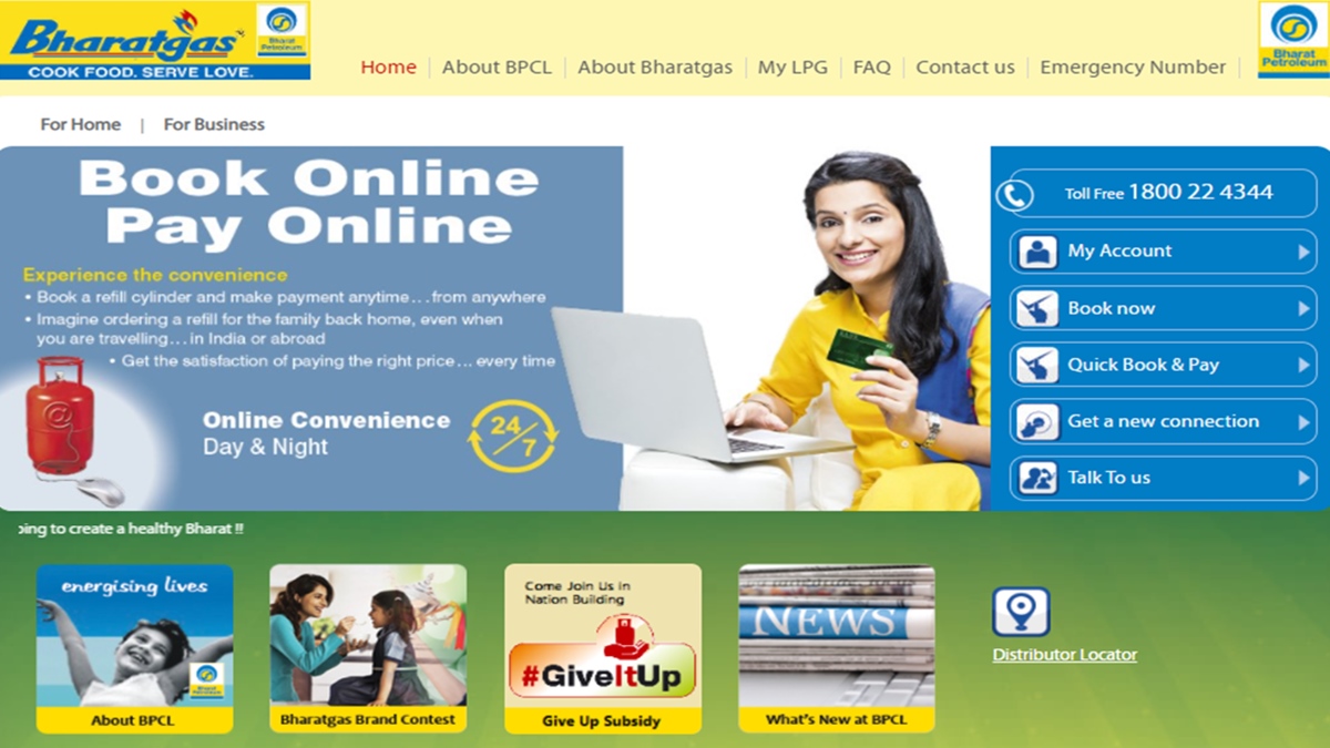 Bharat Gas Booking Online: New Connection, Complaint Number