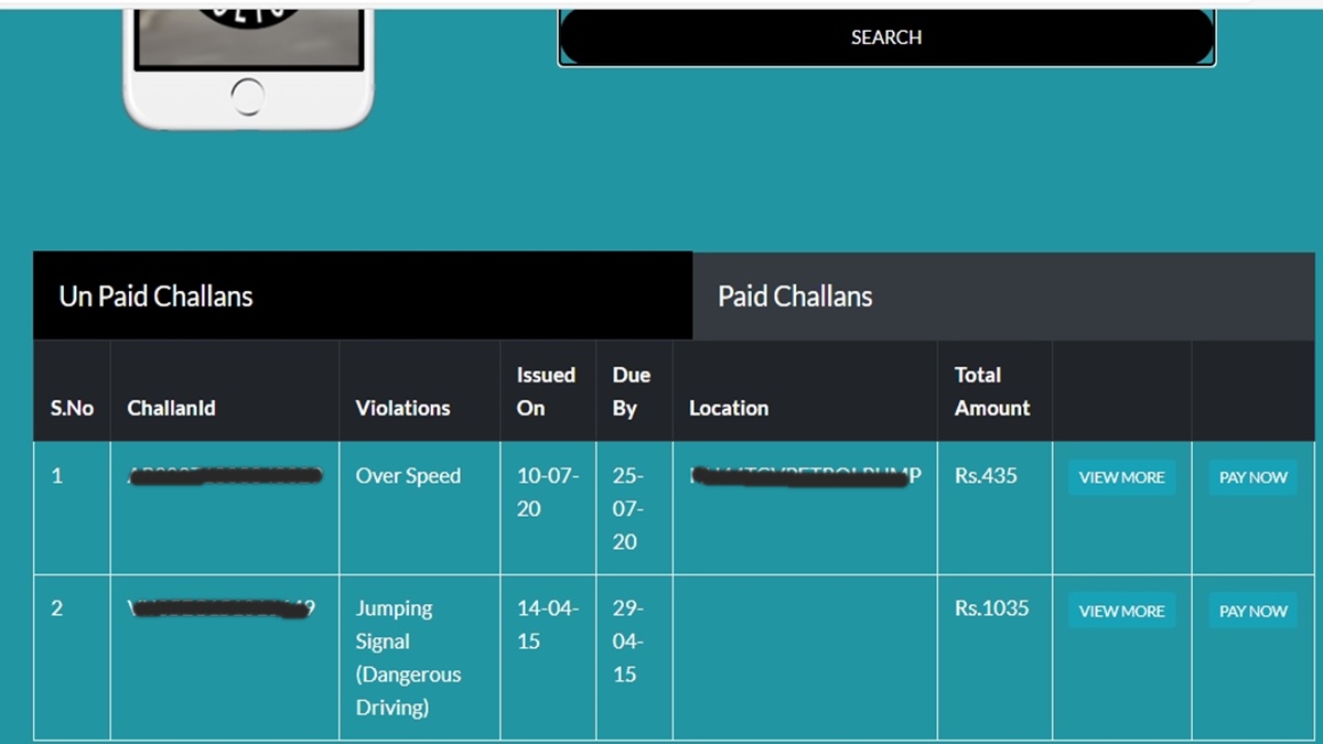 AP e challan