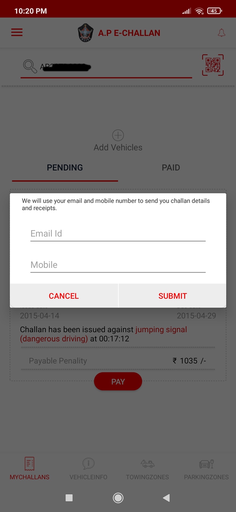 AP e challan App