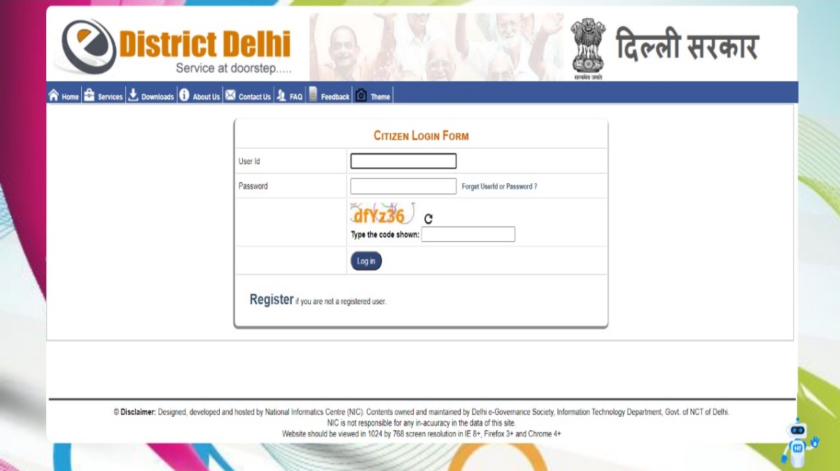 income certificate Delhi 