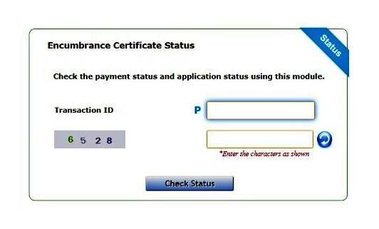 encumbrance certificate in Kerala