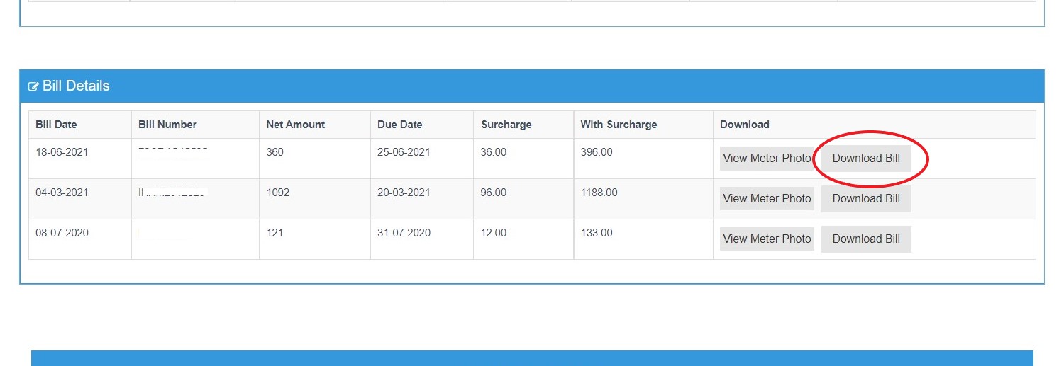 HSVP Water Bill Payment, HUDA Water Bill