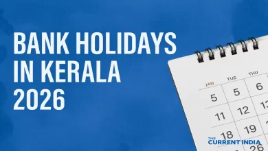 Bank holidays in Kerala 2026