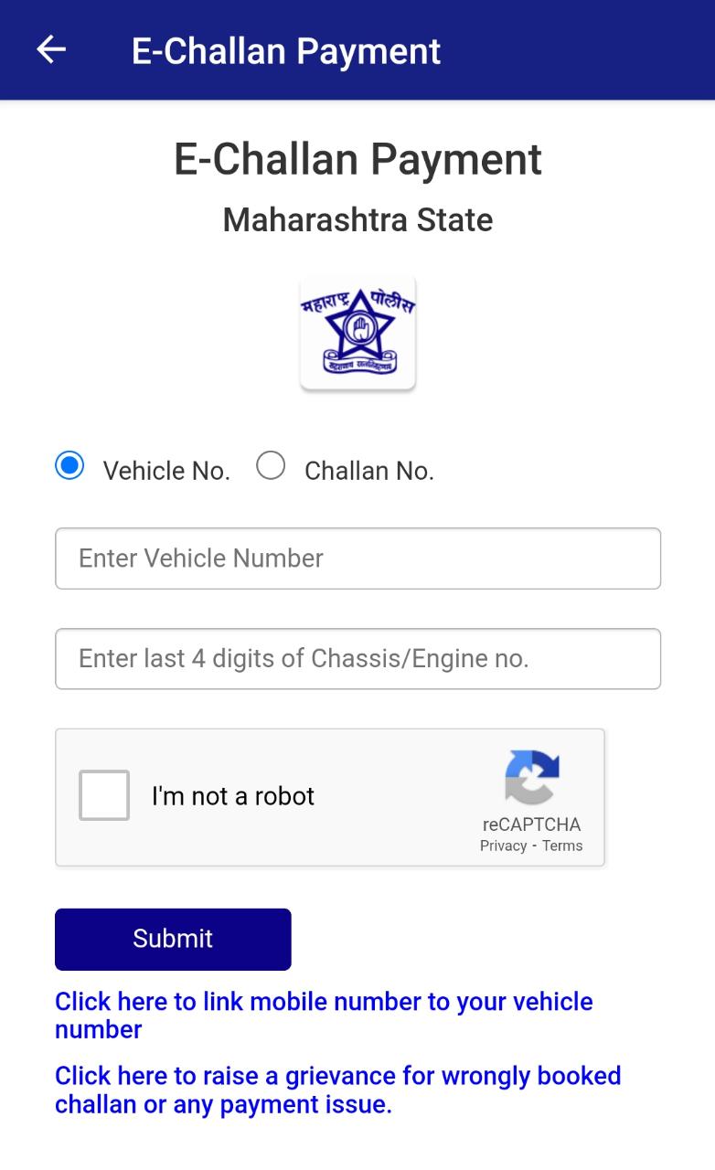 e challan Pune