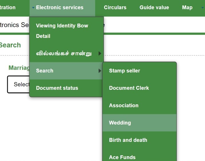 Tamil Nadu marriage certificate, marriage certificate in Chennai