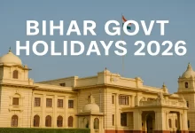 Bihar Govt Holidays 2026