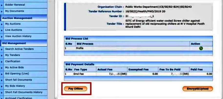 Delhi eprocurement