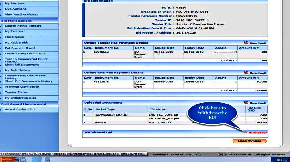 Delhi eprocurement