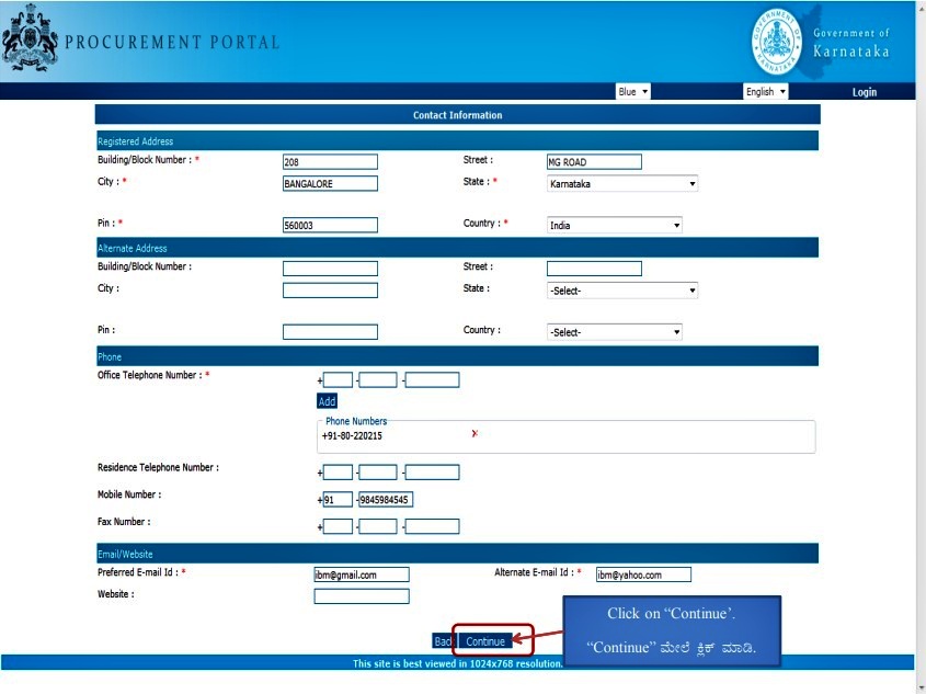 E Procurement In Karnataka