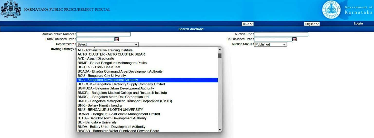 E Procurement In Karnataka Online Registration, Documents