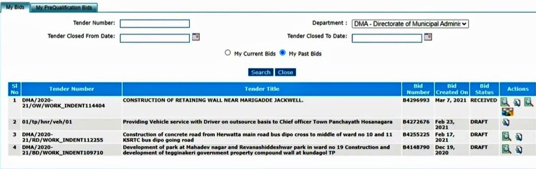 E Procurement In Karnataka