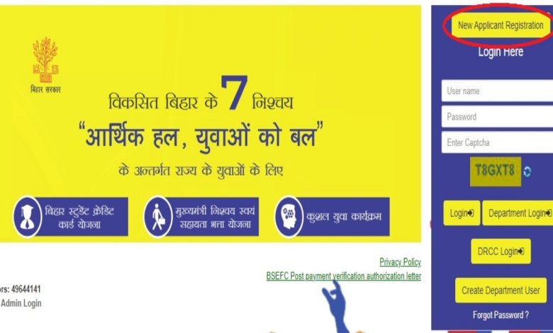 Bihar Student Credit Card