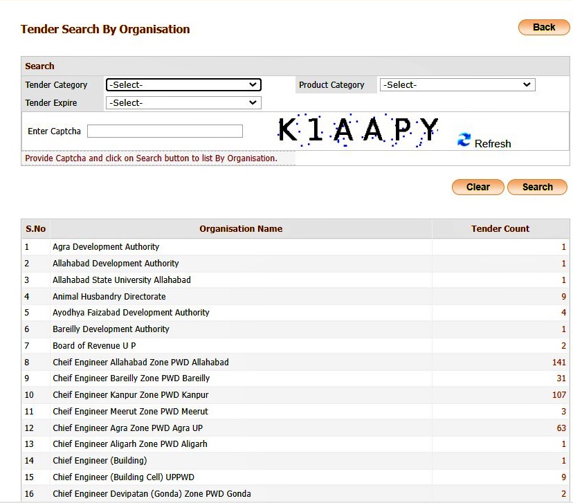 UP Eprocurement