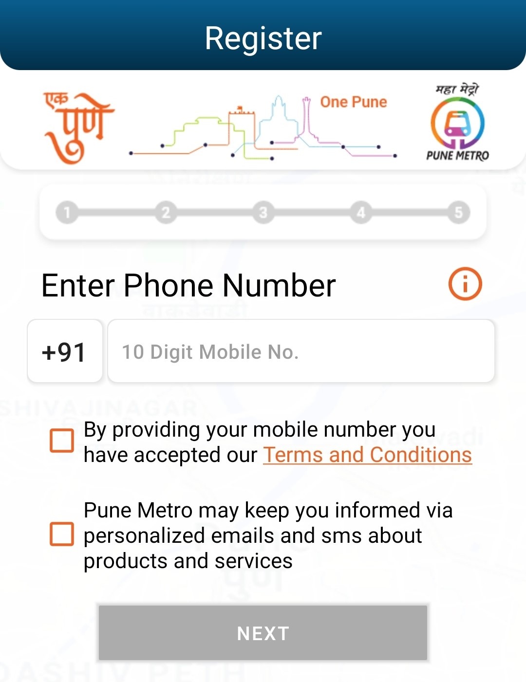 Pune Metro ticket booking online