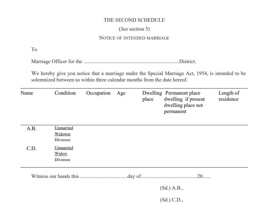 court marriages in India 