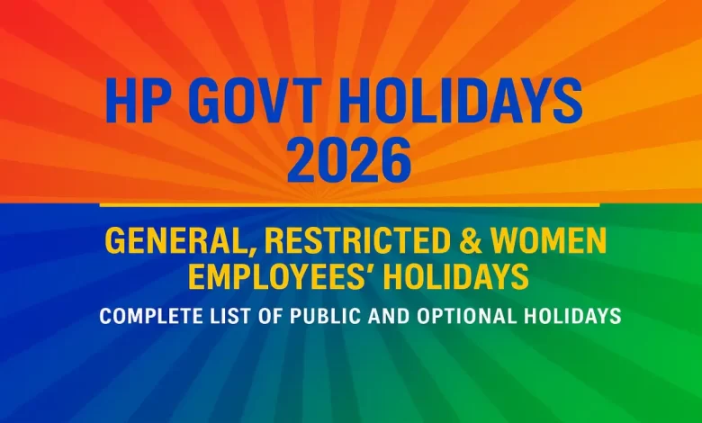 HP Govt Holidays 2026