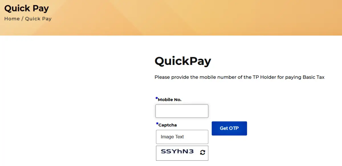 Kerala Land Tax Online