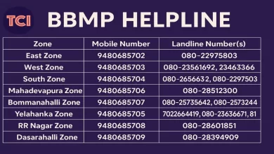 BBMP Helpline Numbers