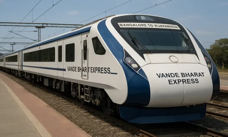 Bangalore to Vijayawada Vande Bharat Express, Vijayawada- Bengaluru Vande Bharat