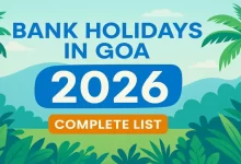 Bank Holidays in Goa 2026