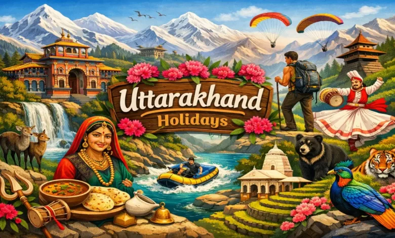 Uttarakhand Holidays 2026, Uttarakhand Government Holidays 2026, Bank Holidays in Uttarakhand 2026