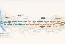 Delhi to Meerut Metro Route and Station List