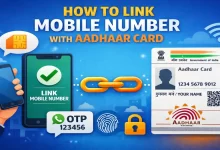 Link Mobile Number with Aadhaar Card