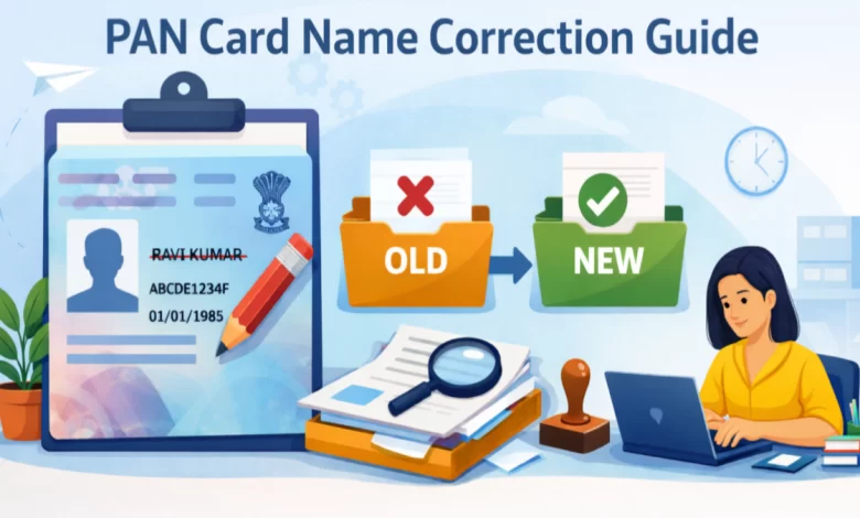 PAN Card Name Correction