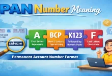 Pan Number Meaning