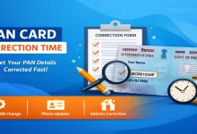 PAN Card Correction Time