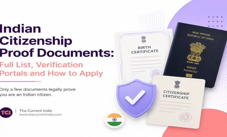 Indian Citizenship Proof Documents Guide