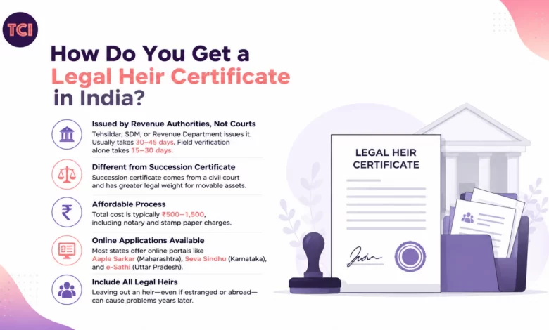 Legal Heir certificate in India - The complete guide